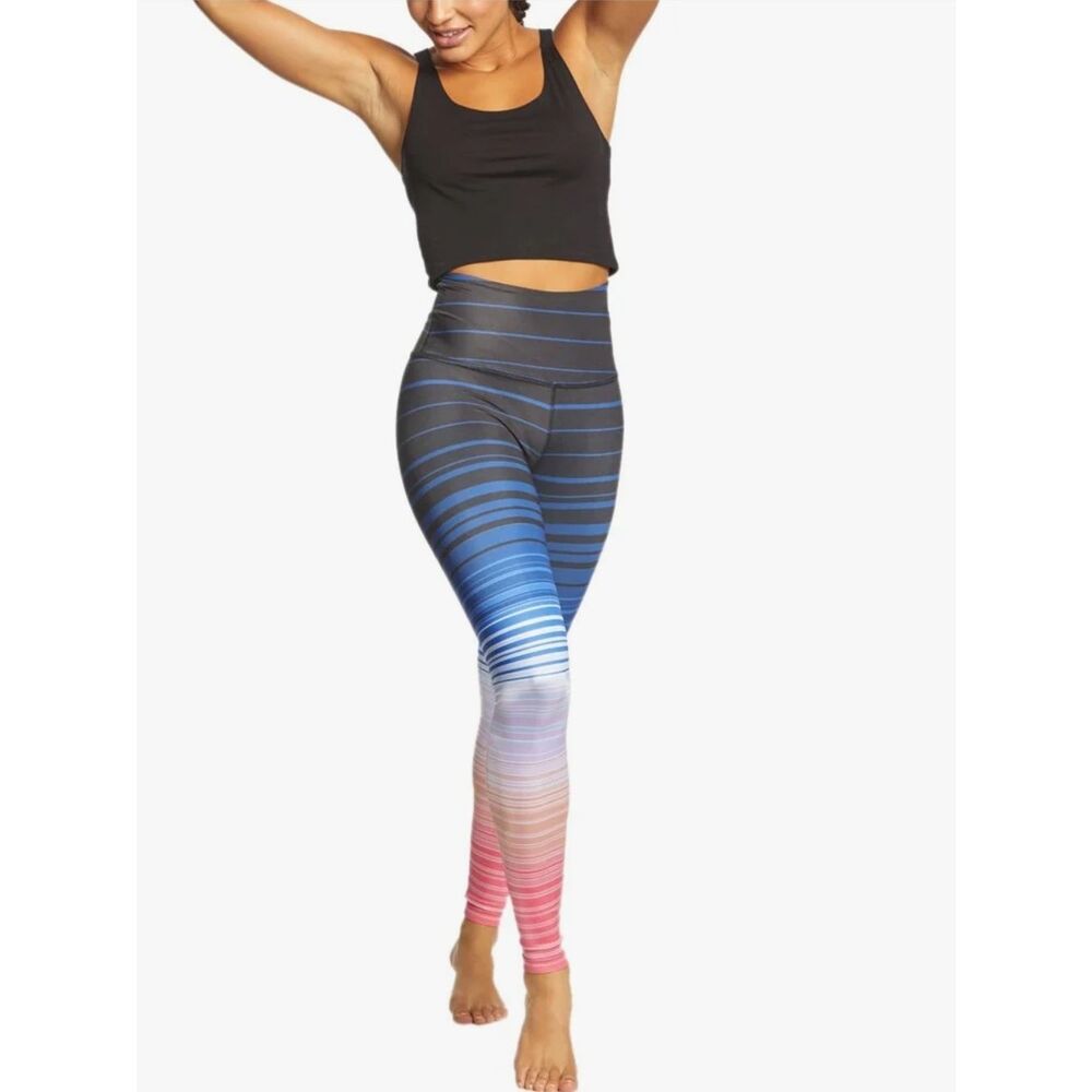 Beyond Yoga Summer Shades High Waisted Long Leggings Size Small